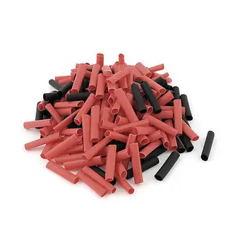 

Red Black 5mm Dia 2:1 Polyolefin Heat Shrink Tubing Shrinkable Tube 30mm 500pcs