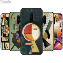 Wassily Kandinsky Phone Case for Oneplus 7 7 Pro 6 6T 5T Silicone Case for Oneplus 7 7Pro Black Soft TPU Cover Shell