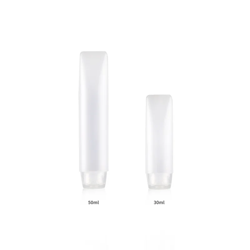 

4pcs 30ml/50ml soft squeeze bottle High-end Toothpaste shower gel shampoo conditioner bottles Travel sub-bottle wholesale BQ218