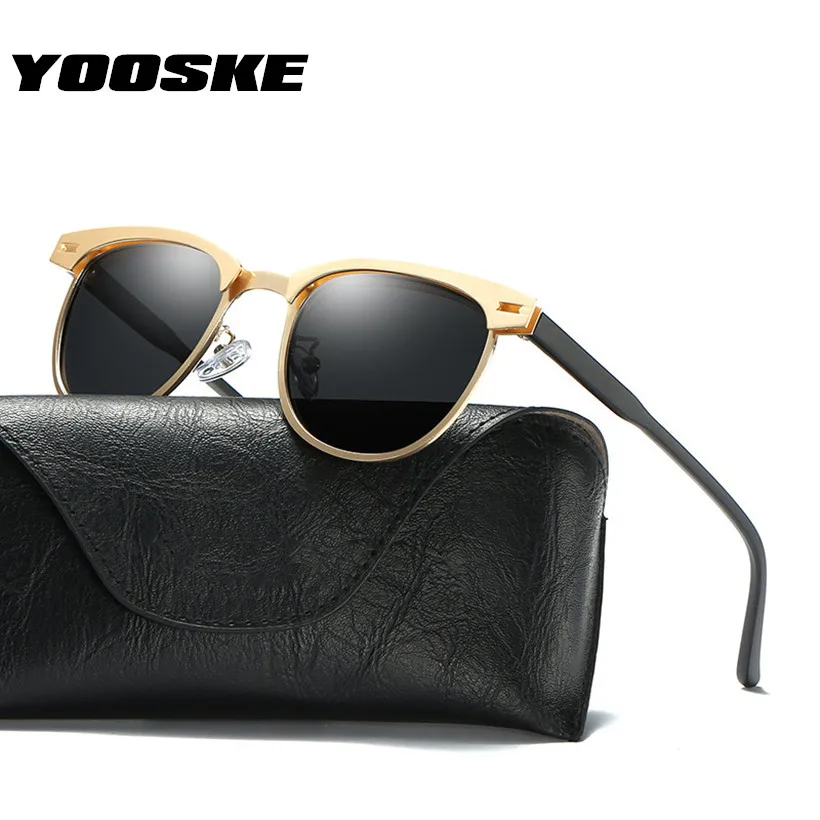 Yooske Brand Men Sunglasses Polarized Uv400 Sun Glasses