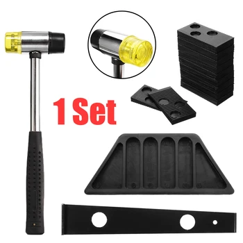 

New DIY Home Decoration Wood Laminate Flooring Installation Tool With 20 Inserts Floor Fitting Kit Home Hand Tool