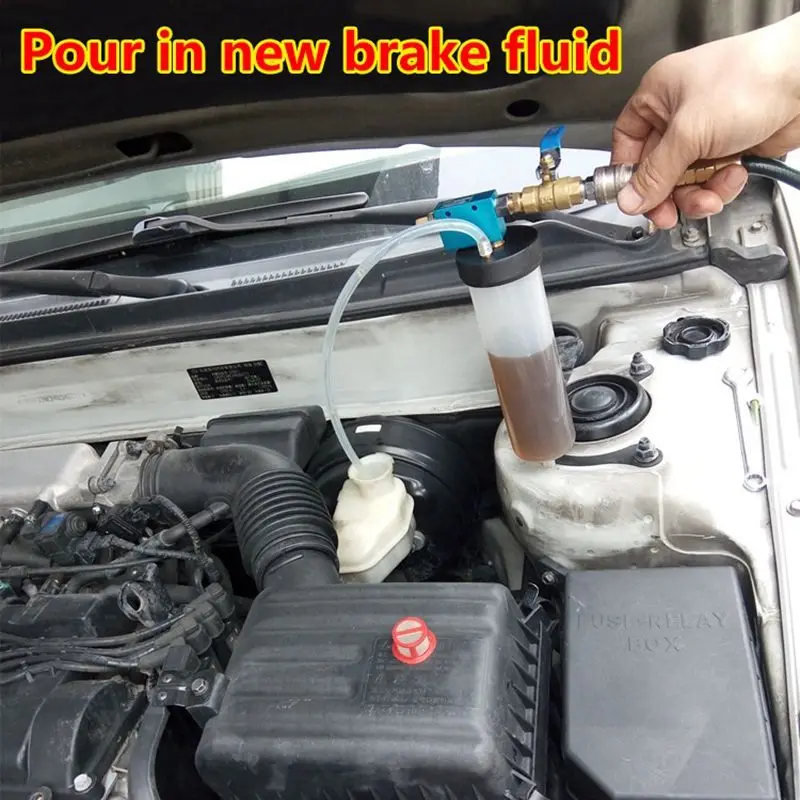 Car Trunk Brake Fluid Replacement Brake Pump Drained Tool Pumping Oil Bleeder hine Garage Tools Pump Siphon Brake Fluid