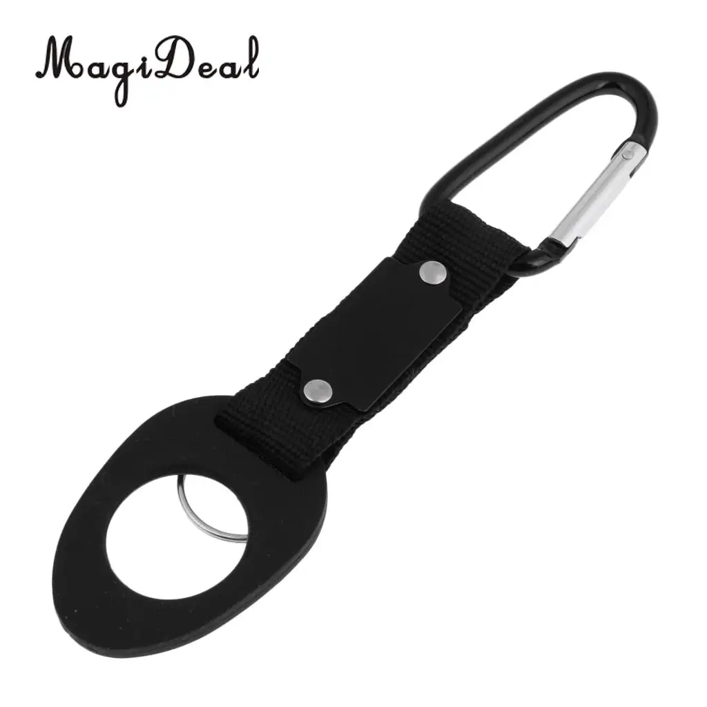 Water Bottle Hooks Belt Hanging Strap Webbing Buckle Clip Holder