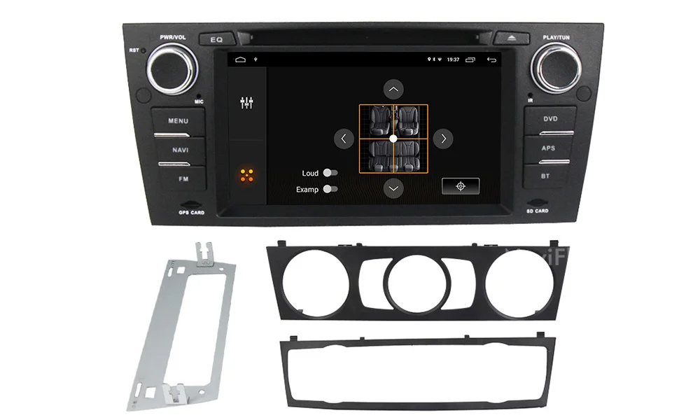 Excellent Navifly Android9.1 32G ROM 2G RAM 4G WIFI Car Multimedia player For BMW  E90,E91,E92,E93,3 series car audio dvd gps canbus 25