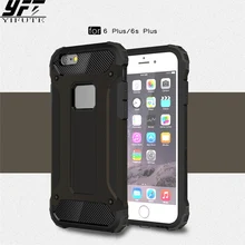 

YIFUTE Phone Case For iPhone 6 Plus Cover Slim Armor Anti-Shock Silicone Hard PC Phone Case For Apple iPhone 6s Plus Case