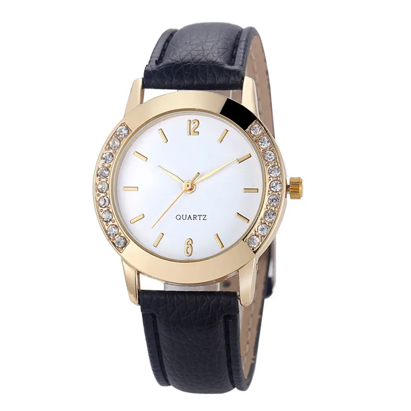 

Relogio Feminino Watches Luxury Dress Clock Female Brand Ladies Watch Diamond Analog Leather Band Quartz Wrist Women ap21