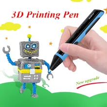 Фотография Christmas Gift 3D Pens With Free Consumables For Kids Design Painting 3D Printing Pen For Kids Birthday Present Free Shipping