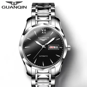 

New Fashion Swim 50M Top Luxury Brand Watches Men's Mechanical Watch Tungsten steel Clock Male Automatic Date Relogio Masculino