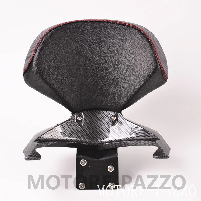 US $128.00 Motorcycle Modified parts Leather Rear Passenger Backrest Seat Cushion Pad bracket For Yamaha 2017 xmax 2018 XMAX XMAX 250 300