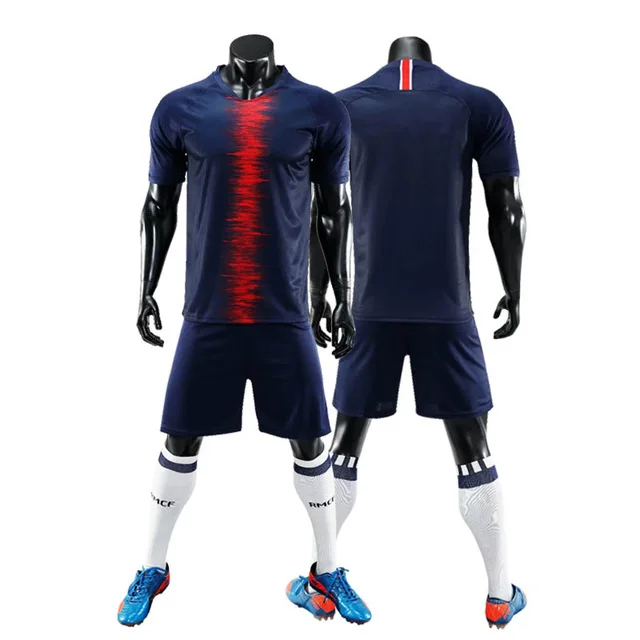 men European sizes soccer jerseys football training suit custom Adults Kids plain soccer jersey