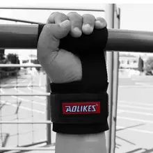 1 пара № спортивного питания тренажерный зал использовать принести больше натяжения противоскользящие браслеты Поддержка