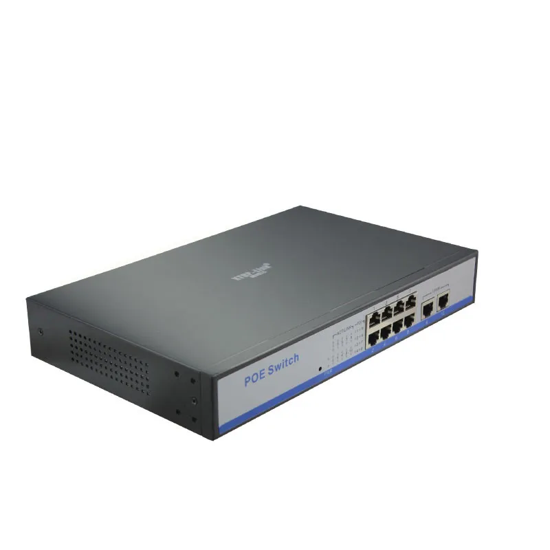 8 port poe with 2 gigabit uplink