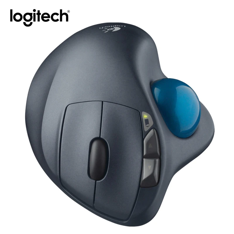 Logitech M570 игры Мышь Беспроводной Мышка для ноутбука лазерной мыши Вертикальная трекбол Мышь эргономичный Ратон Unifying souris