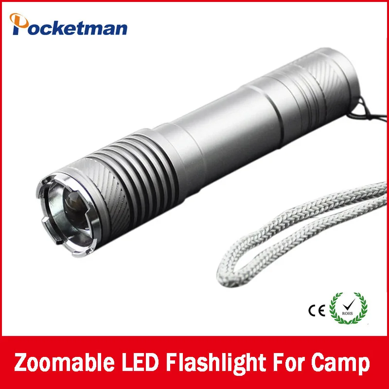 

zk40 Outdoor Waterproof Q5 Led Flashlight For 1x18650 Torch 2000lm LED Camping Hiking Flashlight Torch Light Mini Flashlight