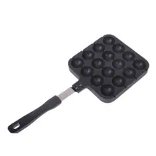 16 блоков здоровья сковорода жарки кастрюли для варки яйца-пашот кухонная утварь кухонные принадлежности бытовая техника-черный