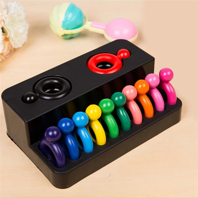 

Kids Drawing Toys Safety Non-toxic Color Crayon Ring Shape Crayons Creative Painting Set Child Puzzle Toys Xmas Gift