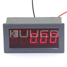 Digital Tester DC Milli Volt Measure Meter 0.56″ DC 0-200mV Positive/Negative Display 5 Digits Red Led Display Voltmeter