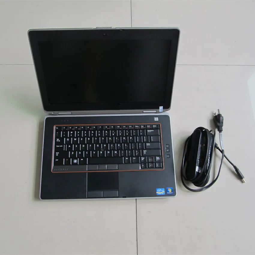  Portátil de diagnóstico de coche para dell e6420 i5 4g con batería de segunda mano sin hdd funciona