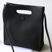 2018 nuevas mujeres bolsos de lujo elegante mujer conciso hombro bolsos señoras pu cuero del bolso del mensajero bolsos ocasionales