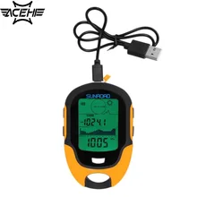ACEHE Многофункциональный FR500 портативный цифровой высотомер водонепроницаемый ЖК-экран дисплей наружного использования барометр устройство Лидер продаж