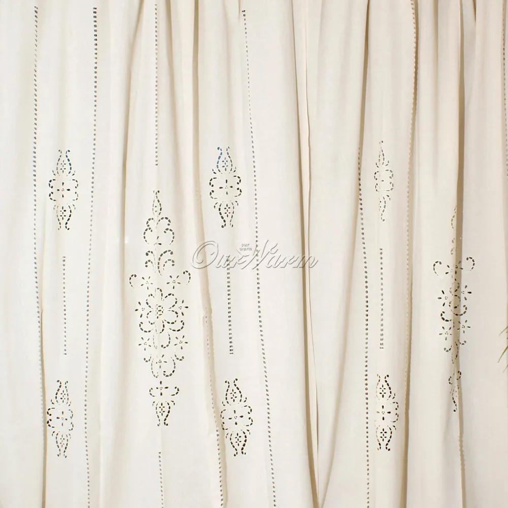 beige tab top hollow cotton linen lace crochet curtain for living beige tab top hollow cotton linen lace crochet curtain for living