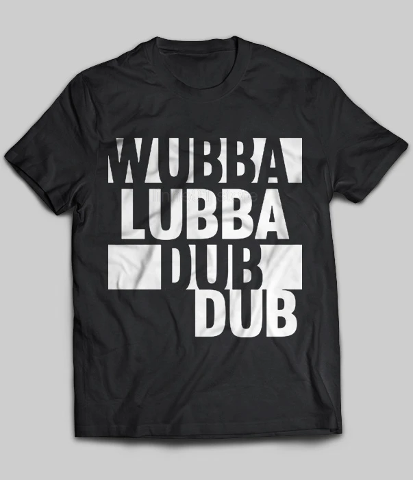 Мужская футболка с коротким рукавом Wubba Lubba Dub лето 2019 | одежда