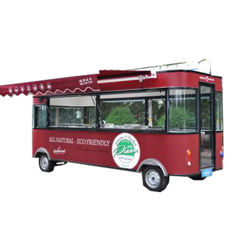 Hot sale electric food cart with 4 wheels high speed for salein Food