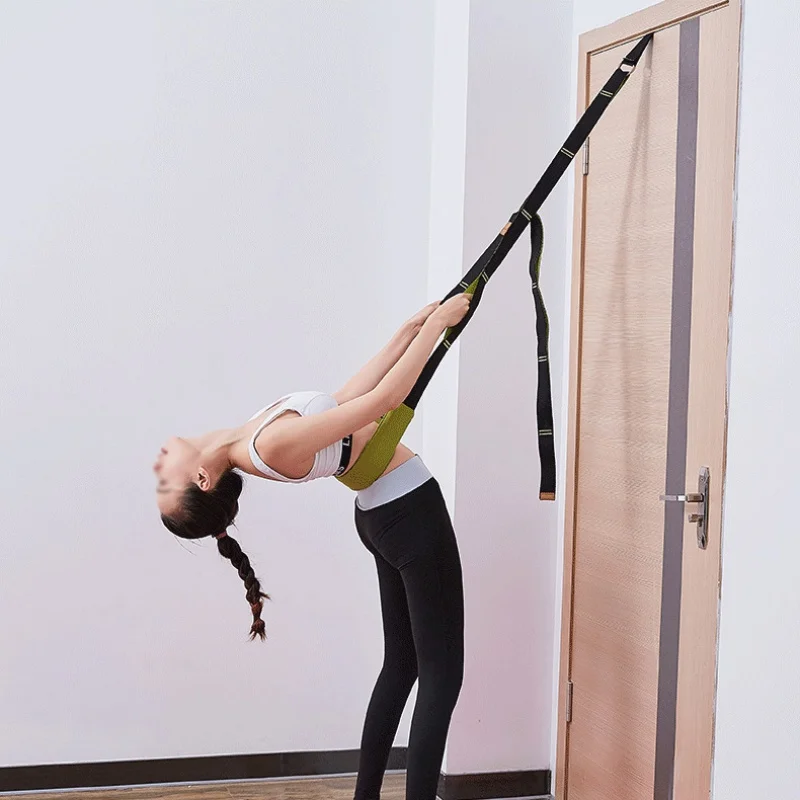 Новый гибкий растягивающий ножной подрамник для балета развеселить танец гимнастика тренер Йога стрейч пояс Йога инструмент