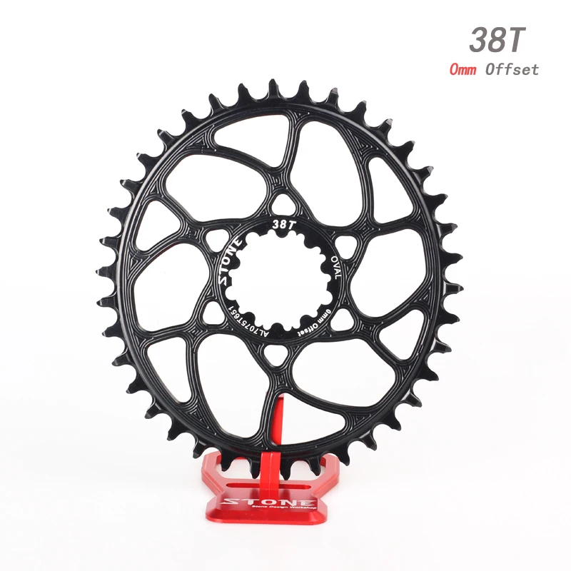 Цельная овальная Звездочка Stone MTB для велосипеда BB30 cx xx1 x9 x1 32T 34T 36T 38T прямое
