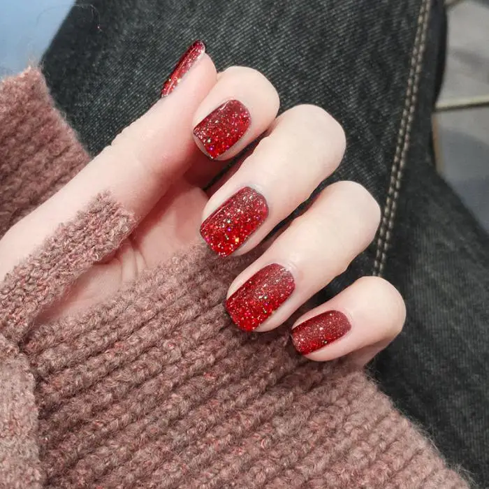 Lâmpada de Néon Esparadrapo do Polonês do Prego Brilhante Estrela Unha Polonês Pintura Mista Arte Faça Você Mesmo Brilho Embeber Fora Led Semi Permanente 7ml Gel 8 Beleza e saúde