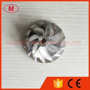 

RHF55 46.40/65.00mm 7+7 blades Turbo aluminum 2618/milling/ Billet compressor wheel