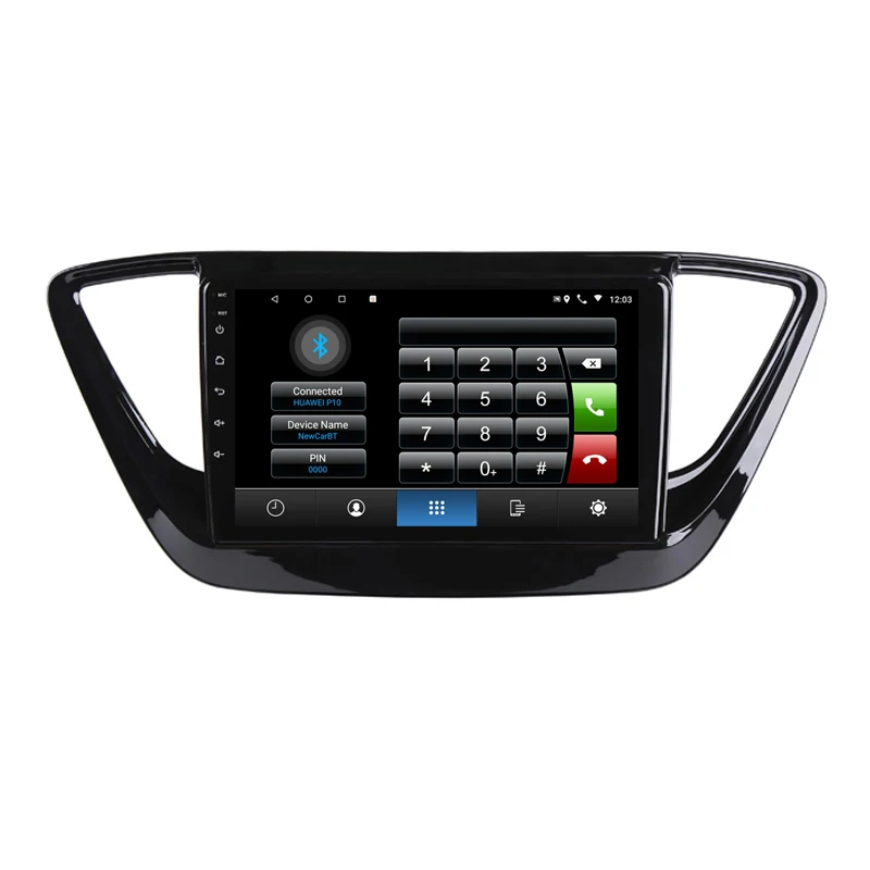 Clearance 9" 4G RAM 8 cores Android Car DVD GPS Navigation For Hyundai Verna Solaris 2017 2018 2019 audio stereo car radio bluetooth wifi 3