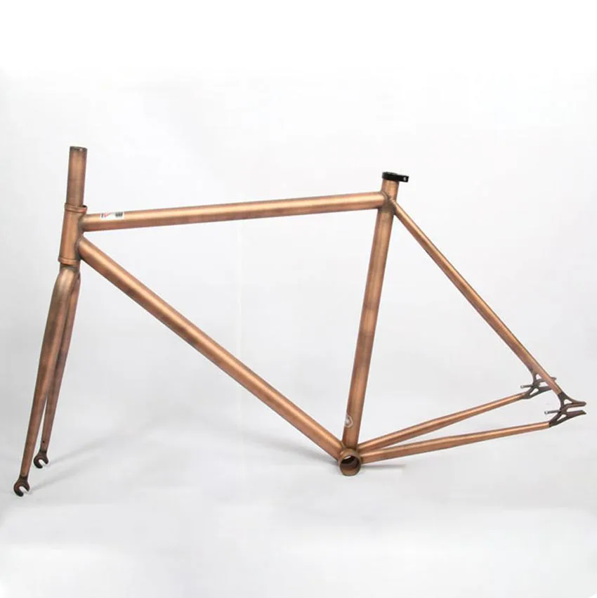 copper bike frame