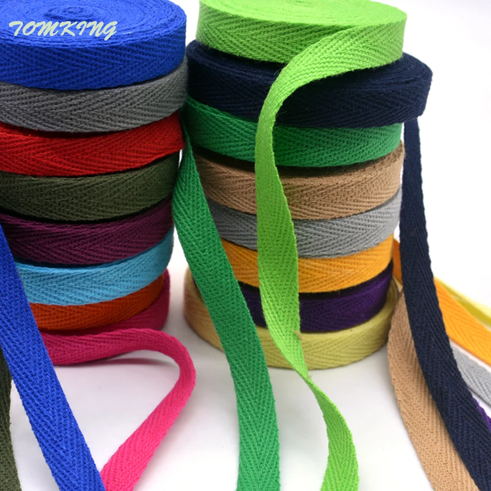 High quality clorsful 20mm chevron 100% cotton ribbon webbing herring ...