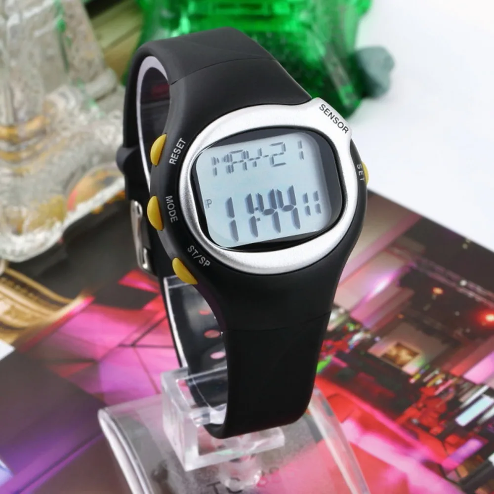 

Multifunctional Watch Generation digital Watches Men Touch sensor Pulse Heart Rate Monitor Outdoor Sports Clock Reloj hombre