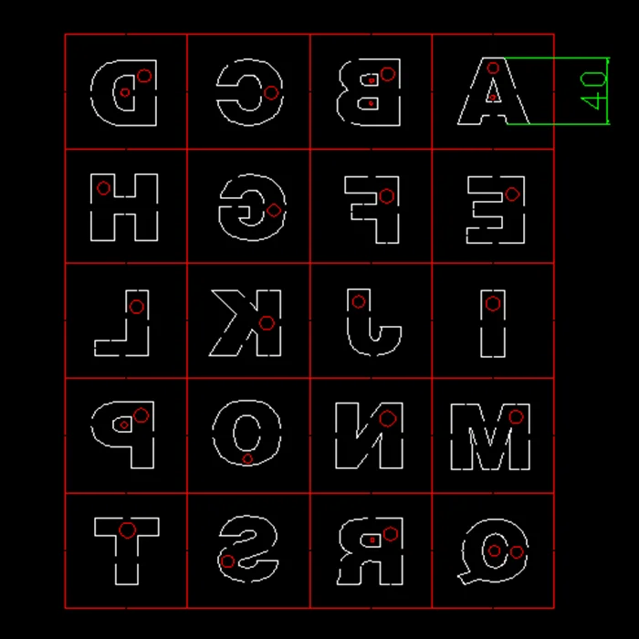 Тисненая Печать для кожи A-Z и 0-9 и лазерной резки высечки A, M, I, L, J, H, D