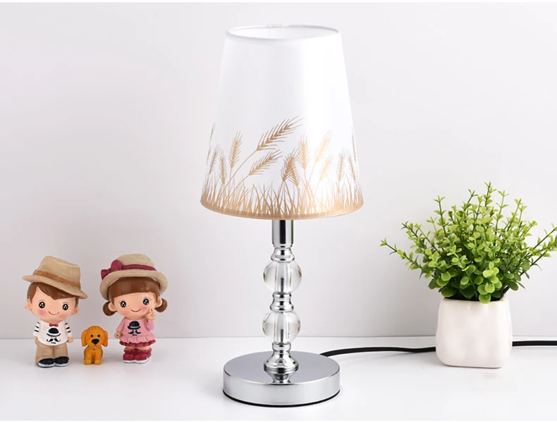 Candeeiros de Mesa Conduziu a Lâmpada de Cabeceira Lâmpada de Mesa Luzes da Sala Plugue da ue Luz do Livro Cristal Nordic Quarto Estudo Vaidade Mesa E27 20 de cabeceira nordic lâmpada de mesa quarto