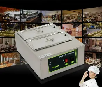 

The CE certified 304 stainless steel Chocolate Melting Machine with 2 Top Quality tank for commercial use
