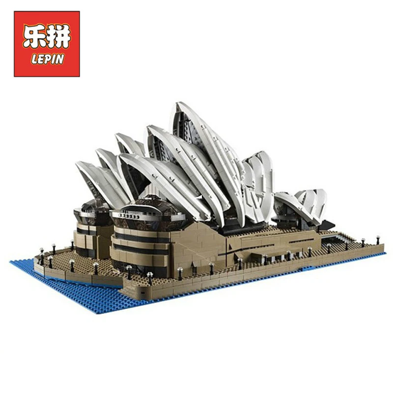 

In Stock DHL Lepin Sets 17003 2989pcs City Street Figures Sydney Opera House Model Building Kits Blocks Bricks Kid Toy Gift10234