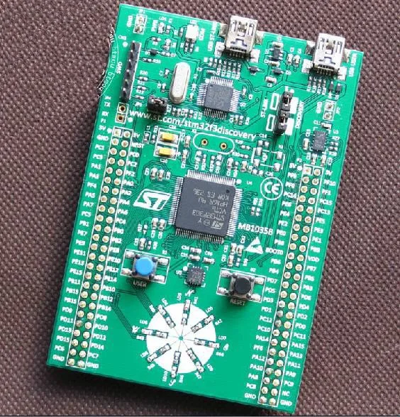 2 шт. STM32F3DISCOVERY STM32F3 макетная плата 9DOF AHRS L3GD20 LSM303DLHC