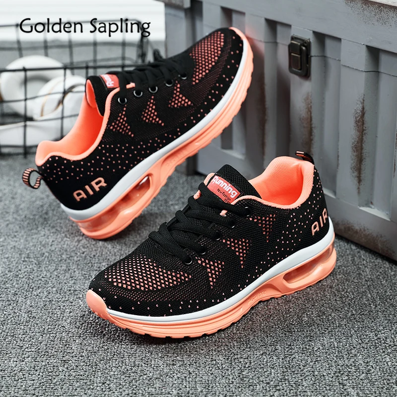 Golden Sapling High Quality Sneakers for Women Breathable Summer Air Mesh Tennis Shoes Woman