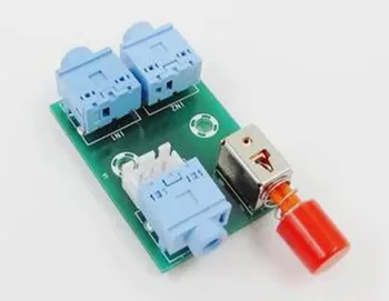 

Free Shipping!!! Audio Switch Module / 3.5 Audio 2-in-1 Out Switch / Switch Board / Audio Outlet Switcher