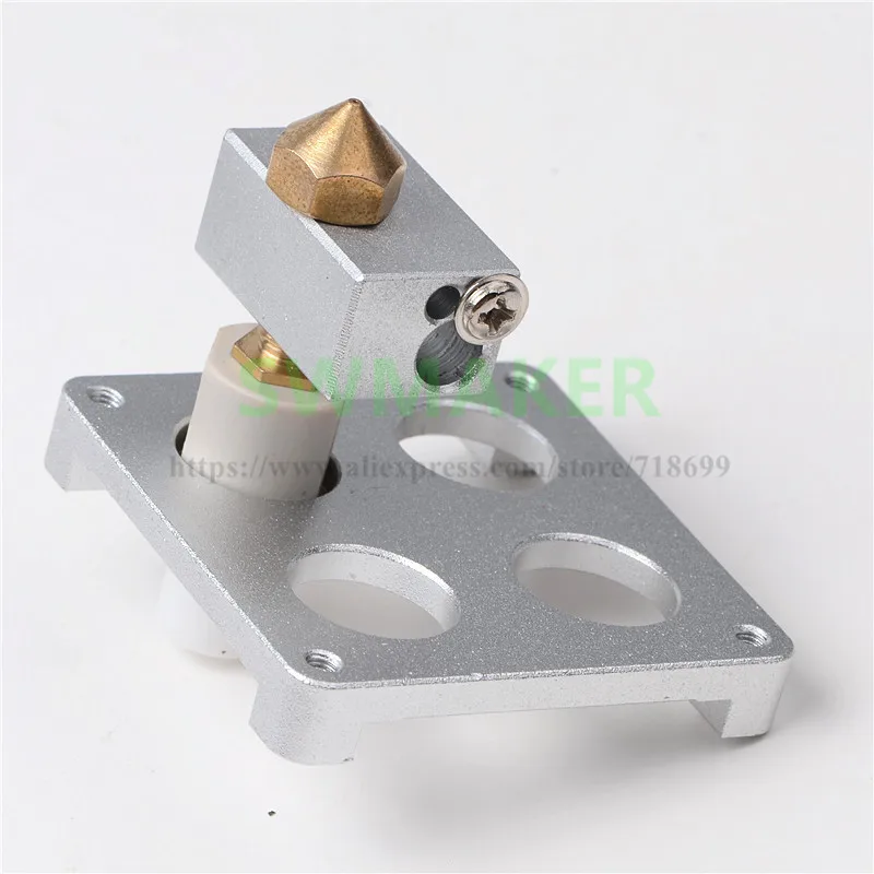 BROZZL RepRap 3 mm mondstuk messing 0,2 mm diameter voor Ultimaker 2 , 10801020, 0,2mm