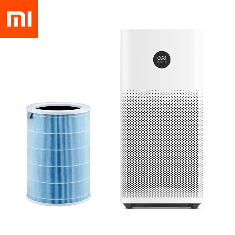 Обновление Xiaomi очиститель воздуха 2S умный oled дисплей смартфон Mi Home приложение
