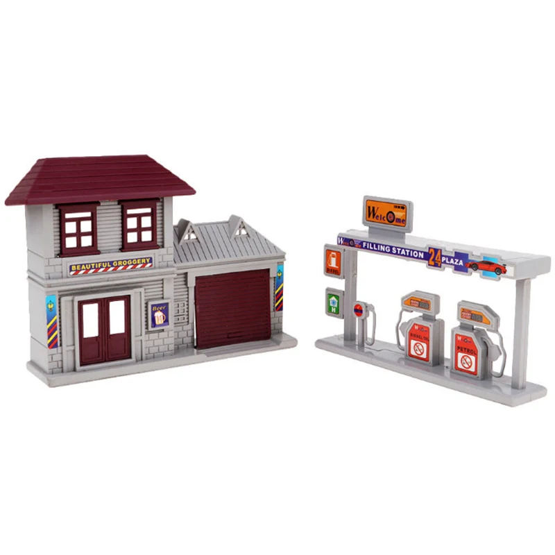 Аксессуары для железнодорожной АЗС HO Scale Building 1: 87 Gauge House Модель Хорошо Продает