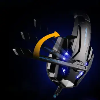 

G9000 Computer Game Headset Style Headphones Wired Headset 3.5mm Notebook Headset For Ps4 Headphones