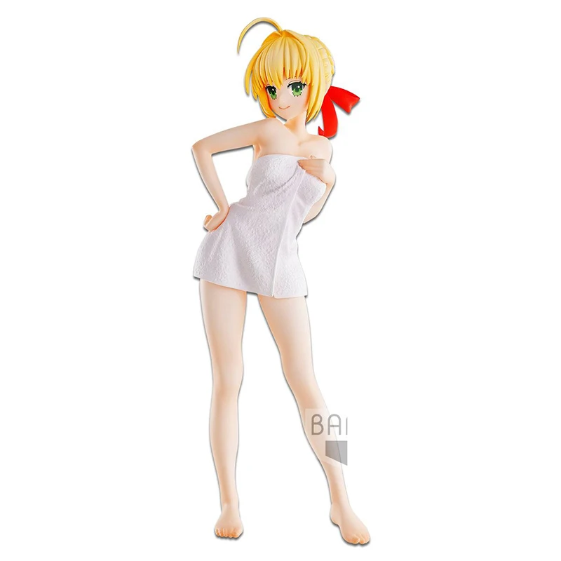 2019 New Sexy Girl Anime Fgo Fate Stay Night Fate Saber Nero Claudius Action Figure Model Toys