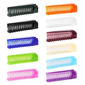 

1Pc Outdoor Camping Use Folding Hairdress Care Comb Hairdressing Tool For Travel High Quality