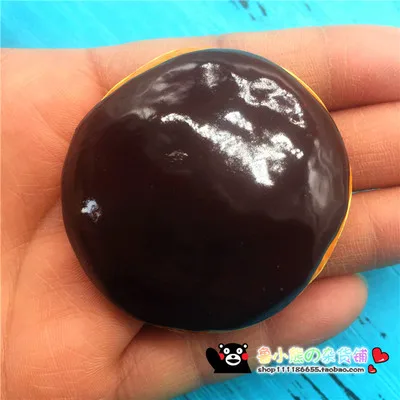Лидер продаж европейские пончики клубника шоколадное печенье магниты на холодильник моделирование холодильник для пищи магнитные наклейки - Цвет: Фиолетовый