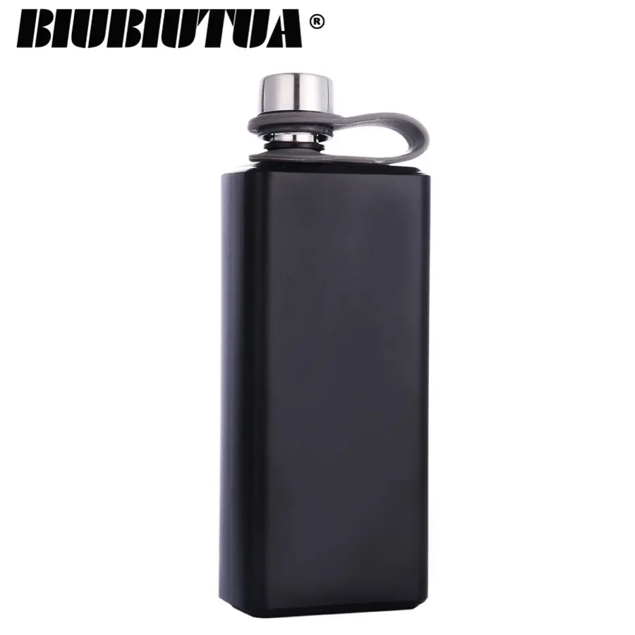 BIUBIUTUA Нержавеющая сталь 7 унций карманная тазобедренная колба алкоголь фляги для